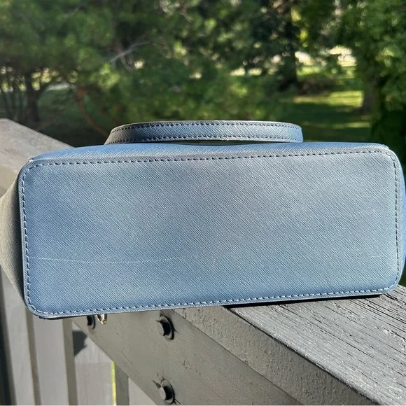 Michael Kors Dark Blue Tote Bag - Picture 10 of 13